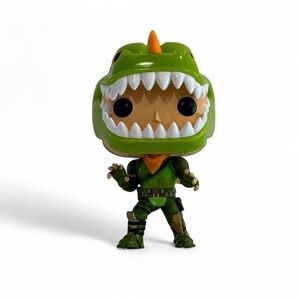 Funko POP! Vinyl Figure Game Fortnite Green Rex #443 Loose No Box. Gift
